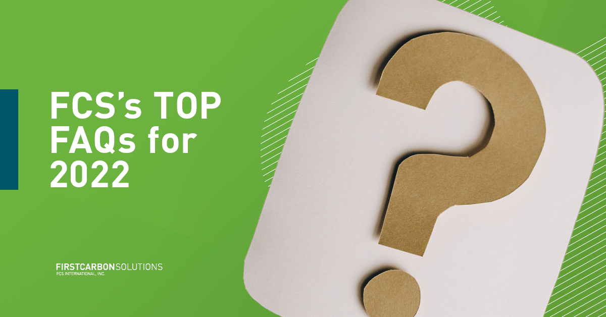 FCS’s TOP FAQs for 2022 image